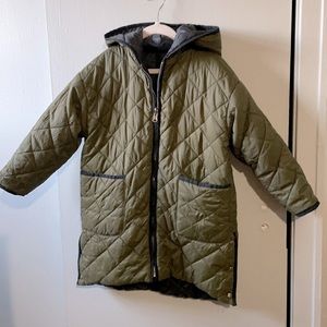 Zara Kids Girls Reversible Jacket Size 6